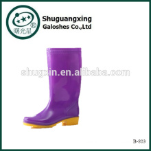 Mulheres novas FESTIVAL WELLY WELLINGTON joelho alto botas de chuva B-803